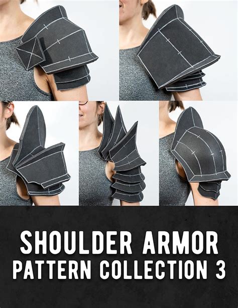 cosplay shoulder armor|how to make breastplate armor.